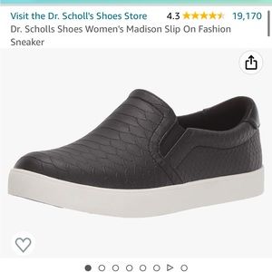 Dr. Scholl’s Women’s Madison Slip On Sneaker - Black Python
